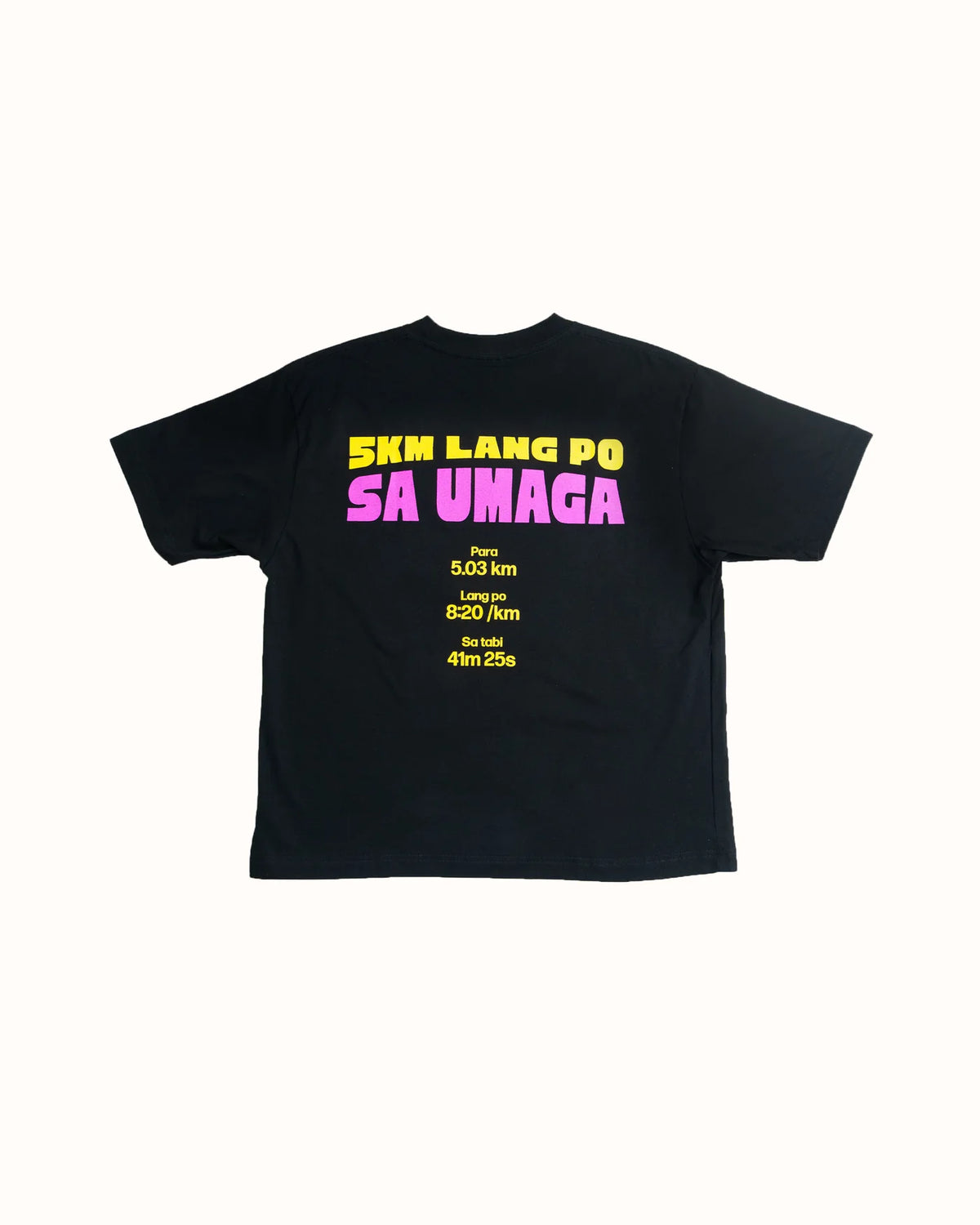 5k lang tee back